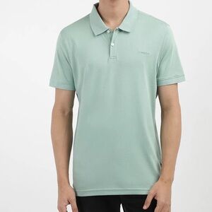Calvin Klein Men's Mint Polo Shirt Size Large